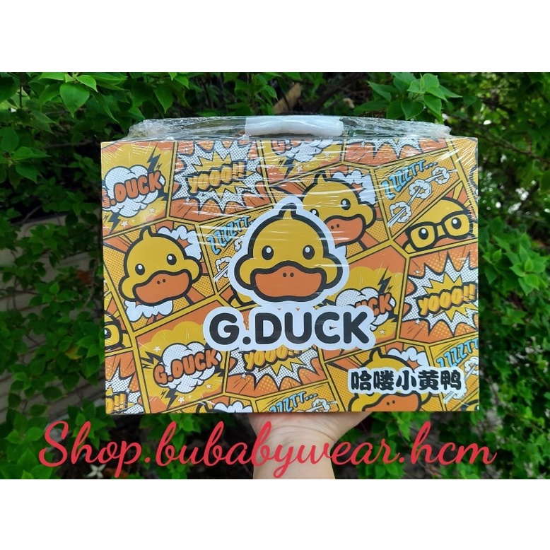 Hộp Vali Màu Vẽ G-DUCK Vịt Vàng 67 Chi Tiết Tiện Dụng… Xịn Sò Cho Bé