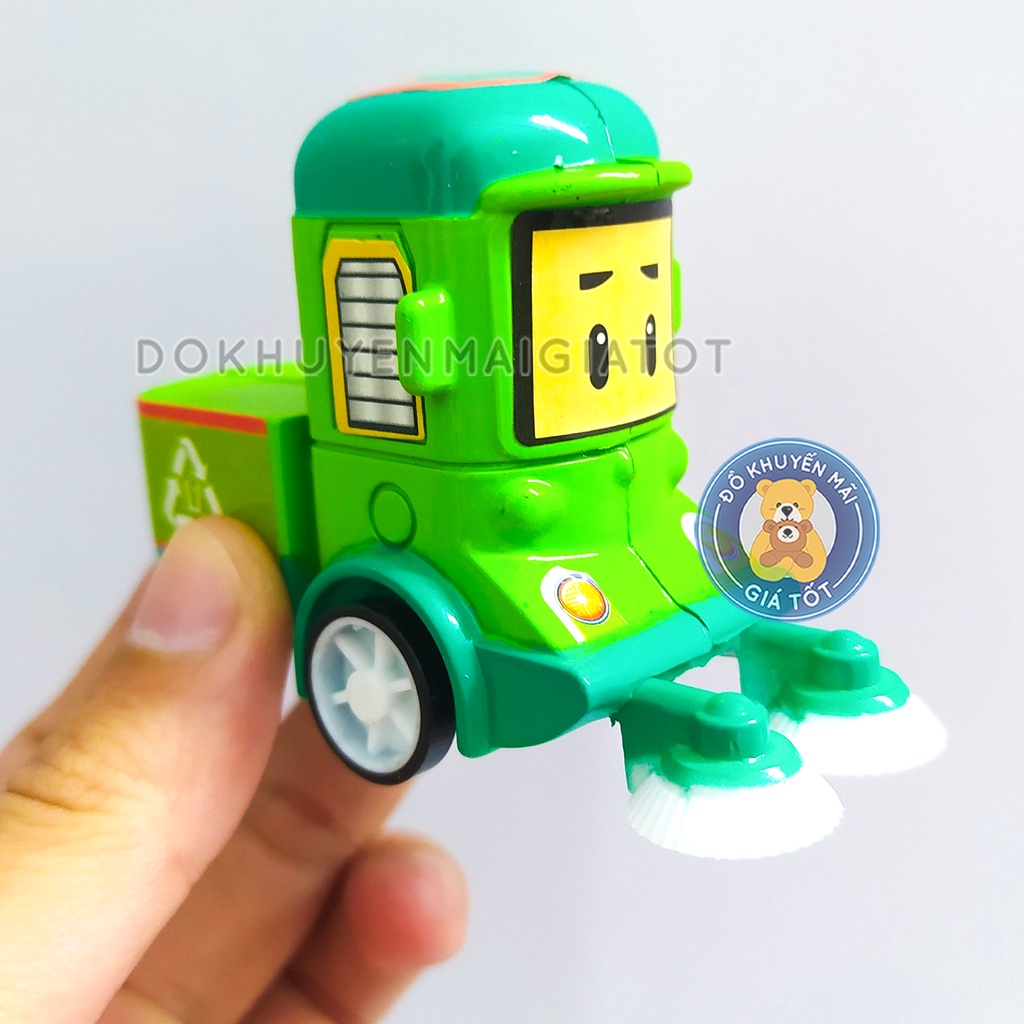 Xe ô tô đồ chơi mẫu 4 xe Poli chạy trớn bằng nhựa -Đồ khuyến mãi giá tốt