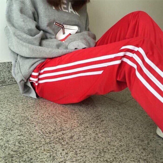 Quần jogger 3 line nỉ bông cực cá tính