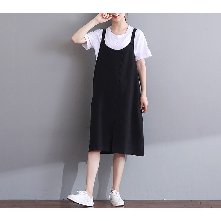 [ORDER] Váy yếm bigsize dáng cổ điển