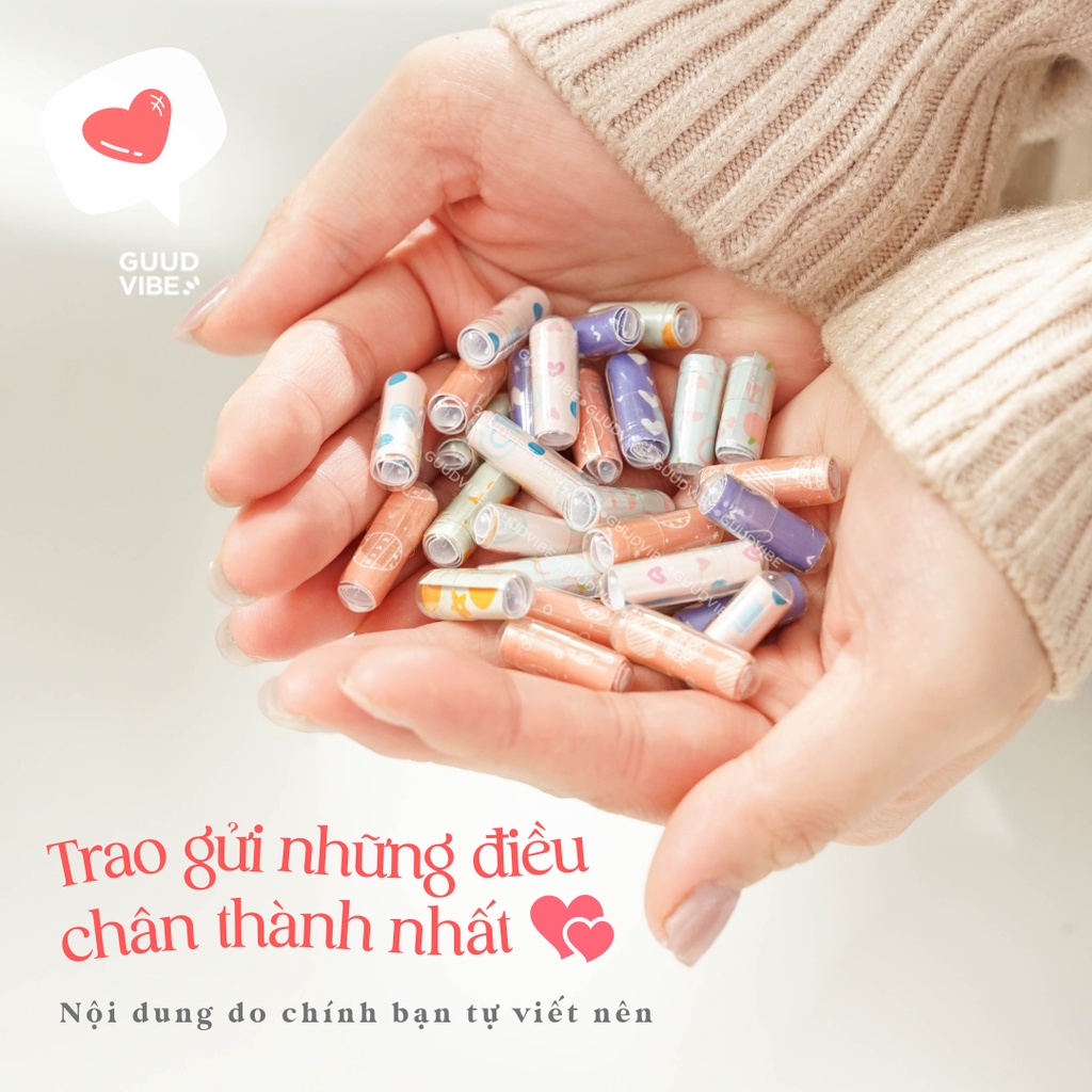Lọ Yêu Thương Jar Of Love Quà Tặng Cho Cặp Đôi - Ẩn Chứa 50 Thông Điệp Yêu Thương Và Chữa Lành | Lọ Healing Guudvibe