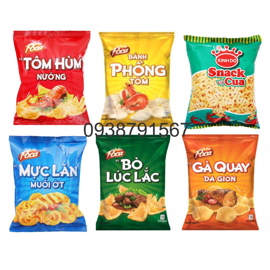 snack poca 35gram đủ vị