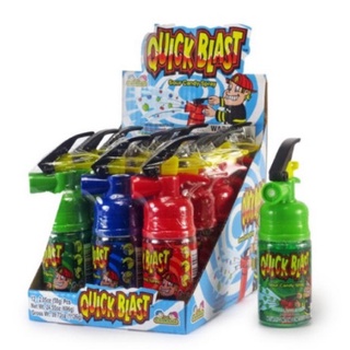[ Hàng Mới ] Kẹo Xịt Chua Bình Cứu Hỏa Quick Blast Mỹ