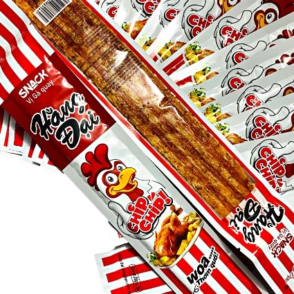 Snack hằng đại vị gà quay ăn vặt cổng trường ngon hấp dẫn giá rẻ