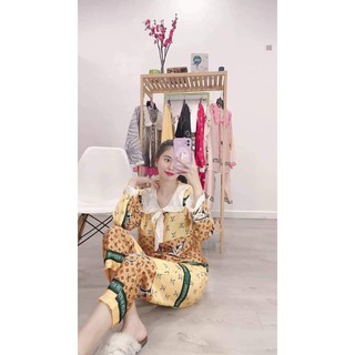 505 link live Bộ lụa SATIN tiểu thư