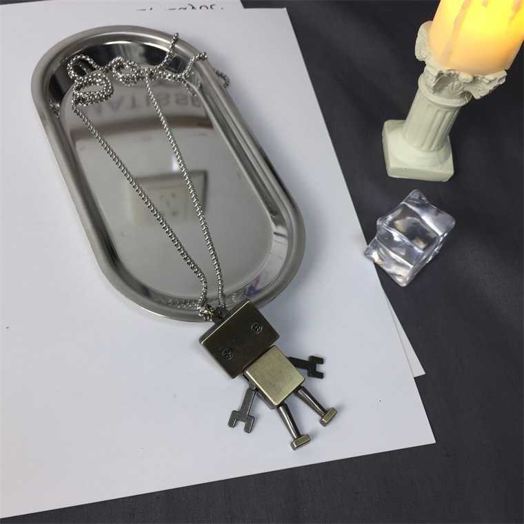 [Giao Hàng Miễn Phí] Dây Chuyền Mặt Robot 2297 Cá Tính