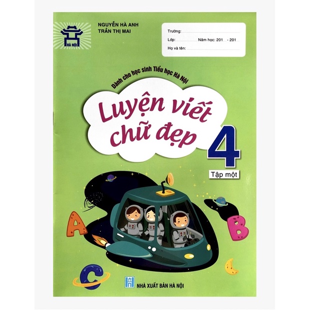 Sách - Luyện viết chữ đẹp lớp 4 (NXB Hà Nội)