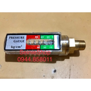 Đồng hồ dài phụ tùng đầu phun áp lực dùng trong phun thuốc rửa xe