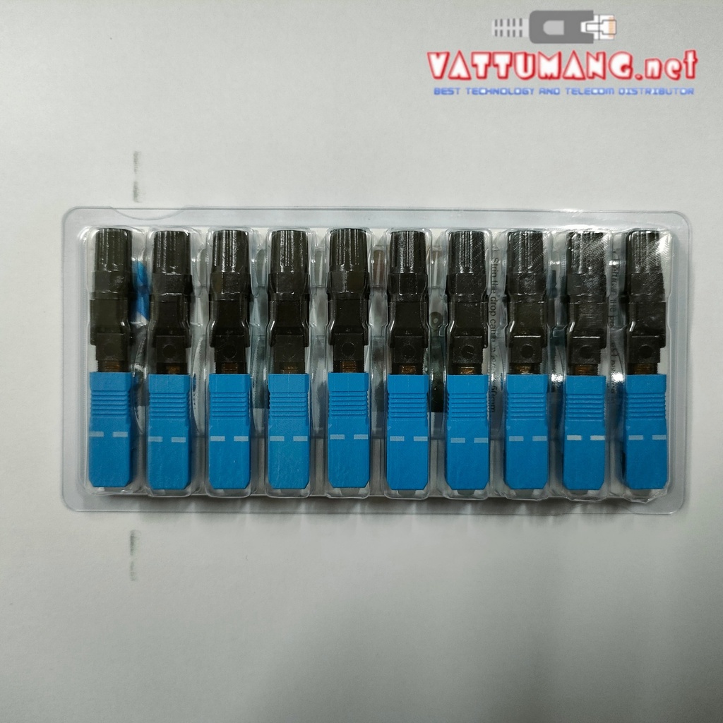 Đầu nối cáp quang nhanh Fast Connector chuẩn SC không cần máy hàn quang