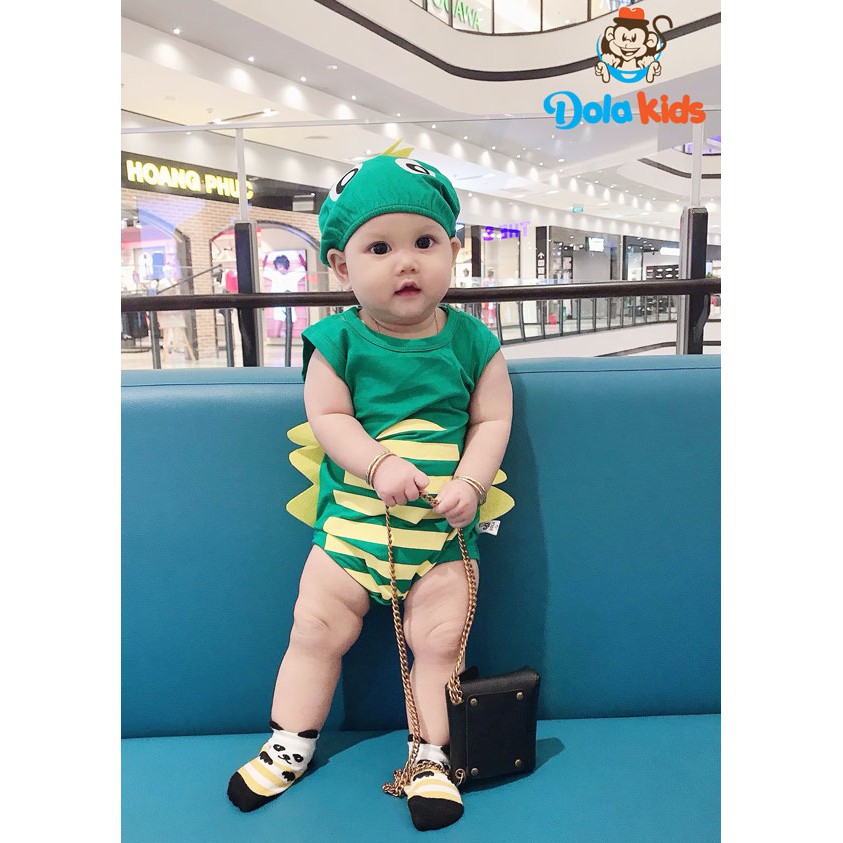 [CAO CẤP] Bodysuit cho Bé - Bodychip hình thú CAO CẤP hình thú dễ thương - DoLaKids