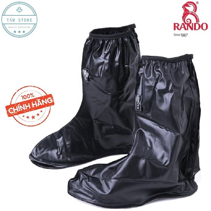 Giày Boots Đi Mưa Rando – giúp che mưa an toàn và tiện lợi cho giày của bạn ( GIAO MÀU NGẪU NHIÊN)