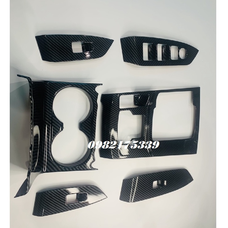 Ốp nội thất Mazda CX5, ốp nội thất vân cacbon cao cấp