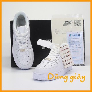 Giày Thể Thao Sneakers Giày Full Trắng Đế Độn Cao Cấp - NAT2
