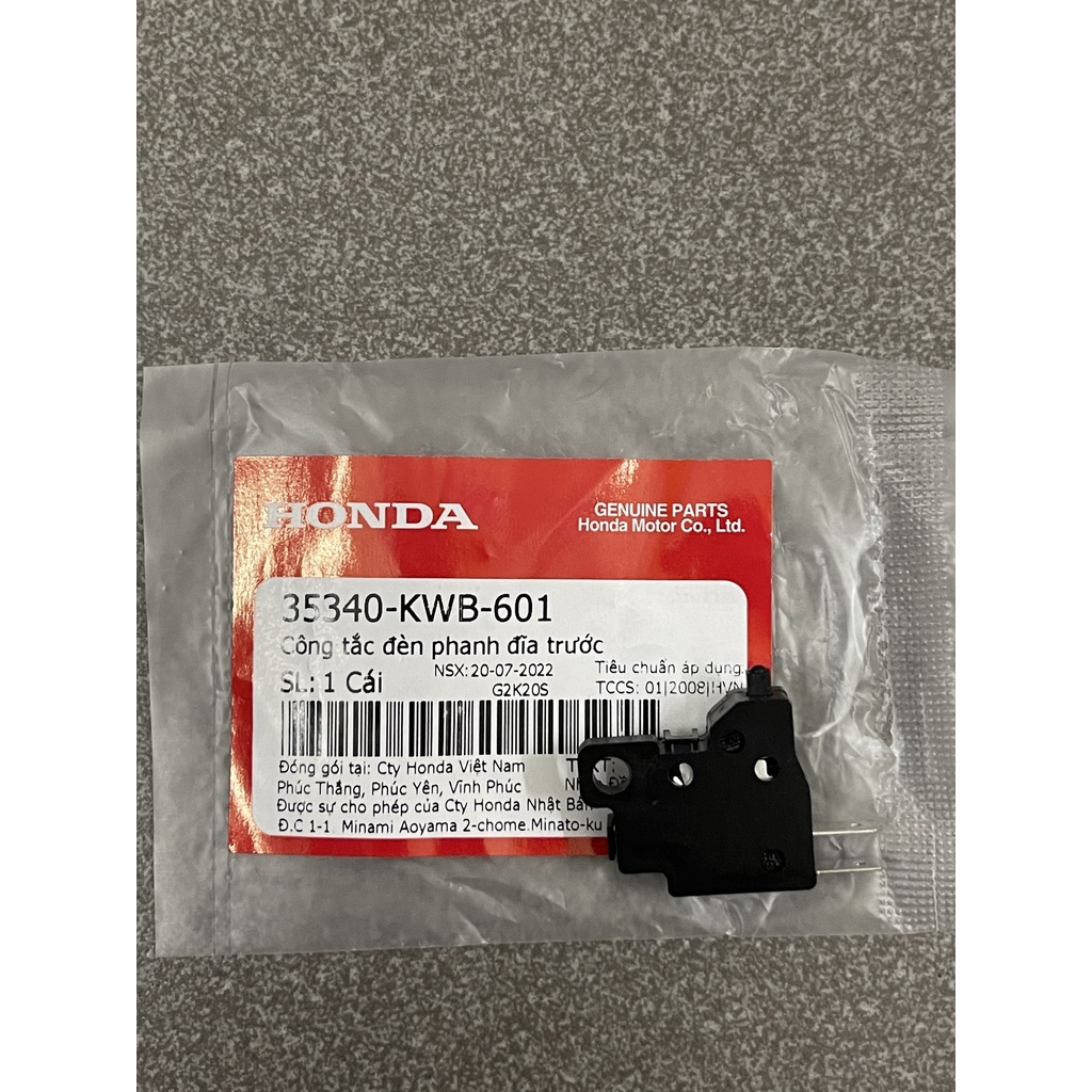 Công tắc đen phanh đĩa trước Future Neo Future X Future 2 Fututre Mập Future Led 35340KWB601 chính hãng