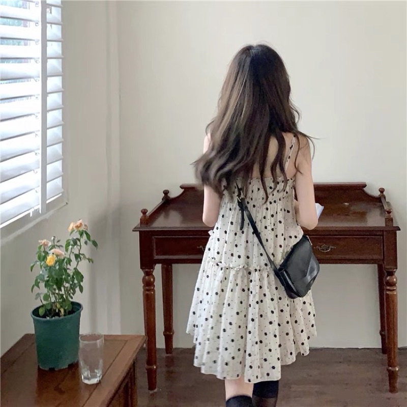 VÁY HOA CÚC TAOBAO