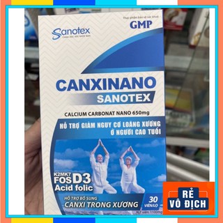 Canxi nano (dùng cho phụ nữ mang thai và cho con bú, trẻ em trong giai đoan tăng trưởng, người già)