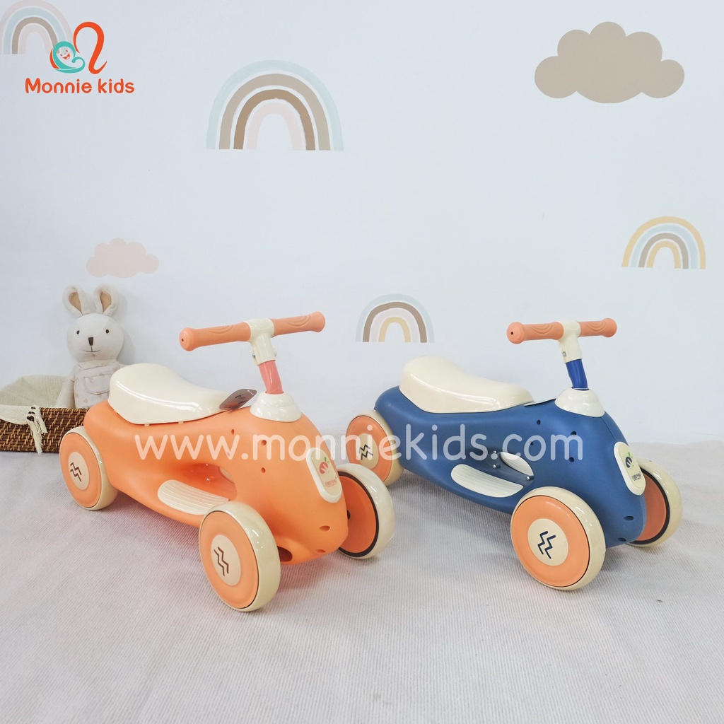 XE MÁY CHÒI CHÂN 4 BÁNH TẬP ĐI CHO BÉ TỪ 1 TUỔI