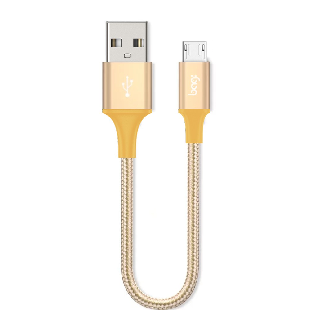 (20cm)Cáp dù sạc nhanh kết nối Micro USB Bagi 20cm MS20 cho sạc dự phòng