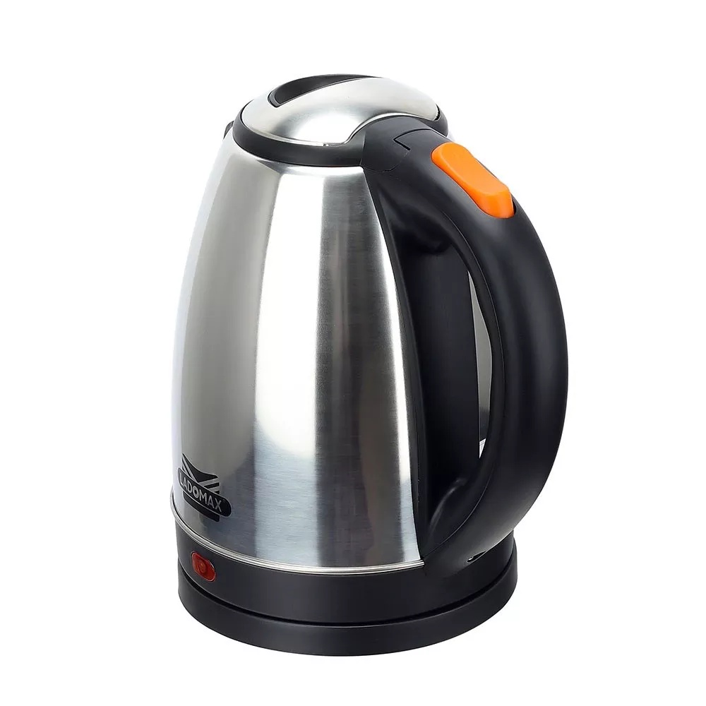 Ấm siêu tốc inox không gỉ Ladomax HA-885 dung tích 2 Lit nấu nước nhiều, công suất lớn đun nhanh sôi