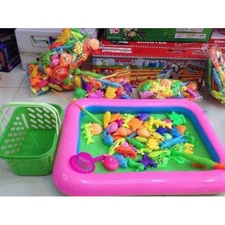 Bộ Bể Phao Câu Cá Cho Bé