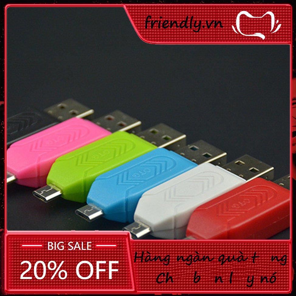 Đầu Đọc Thẻ Otg Đa Năng Cho Điện Thoại | BigBuy360 - bigbuy360.vn