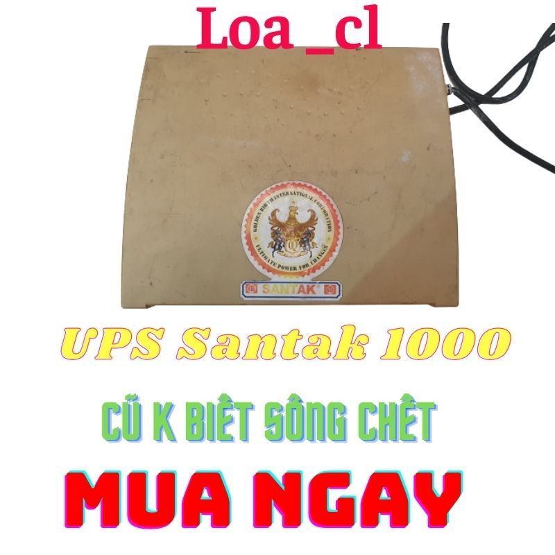 UPS Santak 500va _ 1000va cũ | BigBuy360 - bigbuy360.vn