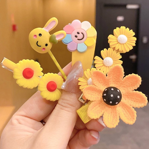 Aiyaya Kẹp Tóc Phong Cách Công Chúa Hàn Quốc Dễ Thương Thời Trang Cho Bé Gái