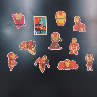 [MARVELSTORE] Combo 10 miếng dán sticker
