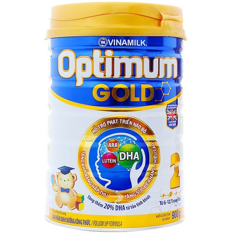 [ Giá Hủy Diệt ] SỮA BỘT OPTIMUM GOLD 2 900G