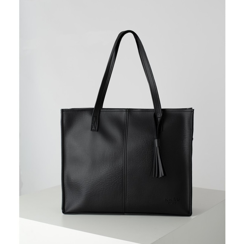 Túi tote da KHÂU BY CQ đeo chéo Bali (Size lớn) đựng vừa A4, Laptop