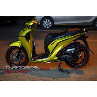Tem Trùm SH 150 AMG CanDy Đẹp