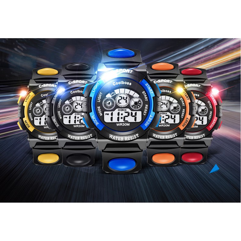 multi-function sports waterproof LED electronic children's watch | BigBuy360 - bigbuy360.vn