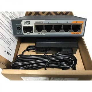 Thiết bị cân bằng tải mikrotik rb760igs , hỗ trợ 70-90 user