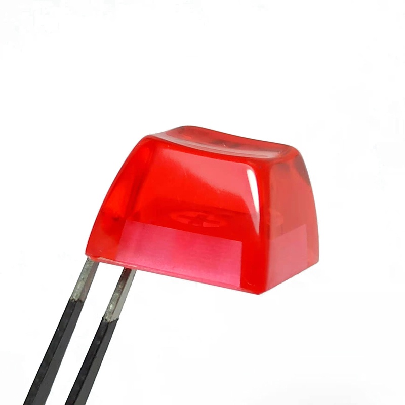 Nắp Bàn Phím Cơ DIY SA Profile R3 Bằng Nhựa Trong Mờ Màu Đỏ Cho RGB Keybor