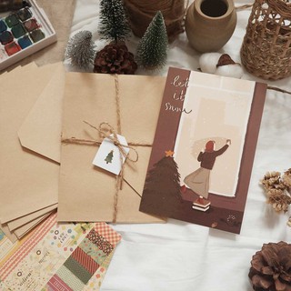 Thiệp Giáng Sinh vẽ tay