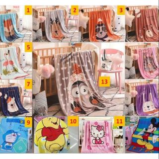 Combo 10 chăn tuyết 1 lớp cho bé