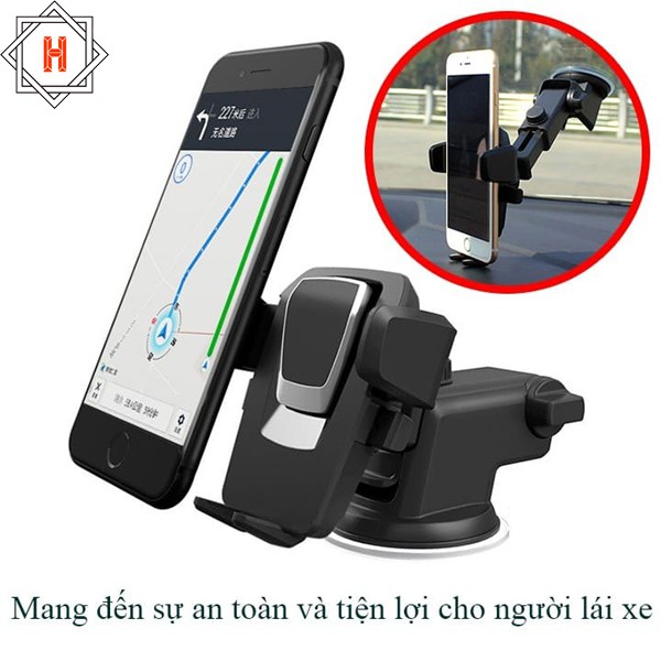 Giá đỡ điện thoại ô tô xoay 360 độ { H }