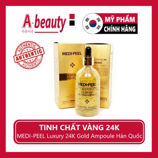 TINH CHẤT VÀNG MEDI PEEL 24K GOLD AMPOULE LUXURY GOLD 100ML