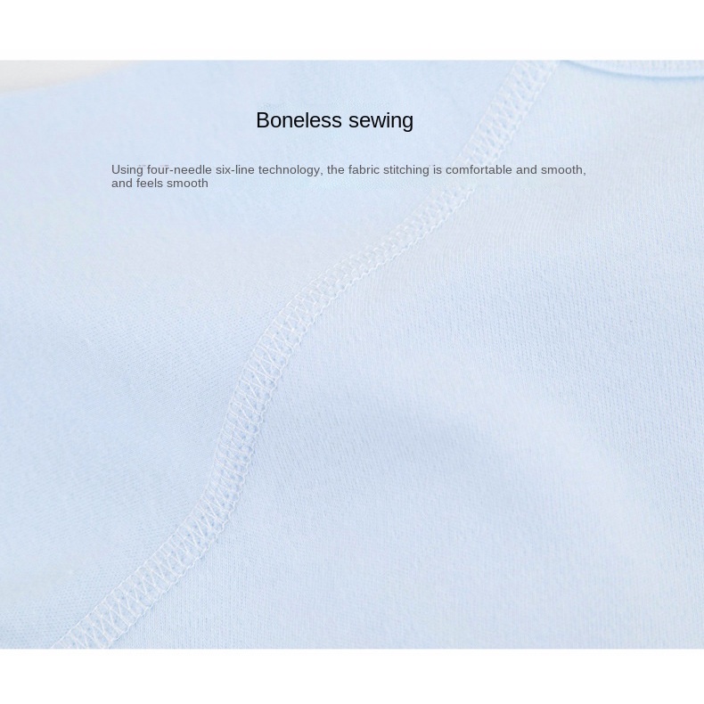 Bộ Áo Liền Quần Tay Dài 100% Cotton Cho Bé Sơ Sinh Từ 0-9 Tháng Tuổi