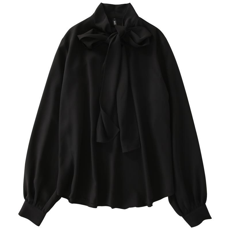 Áo sơ mi chiffon dáng rộng phong cách thời trang hàn quốc 2022