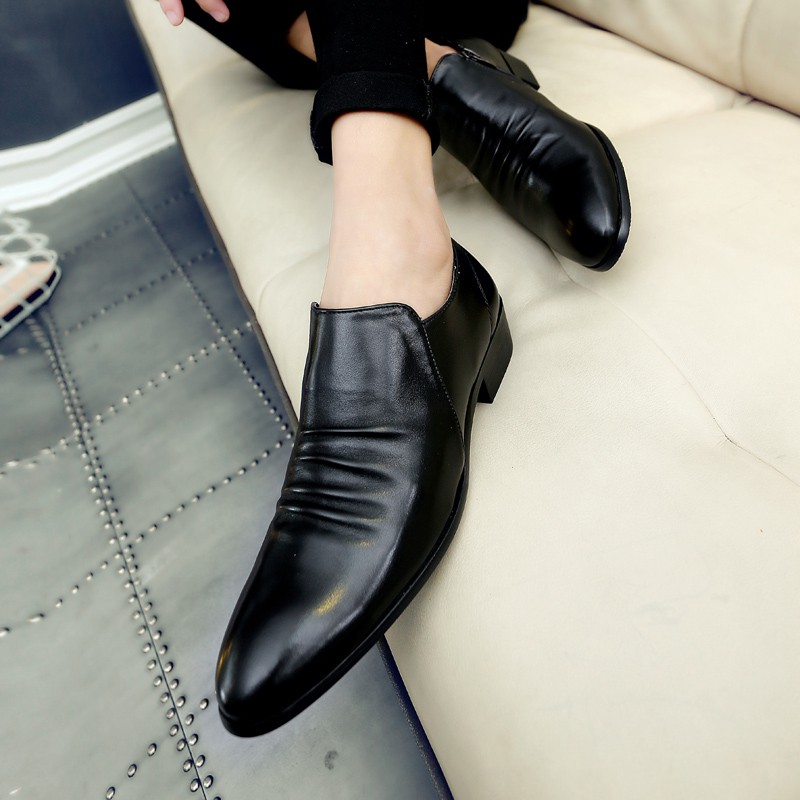 Giày Lười Chất Liệu Da Thời Trang Cho Nam