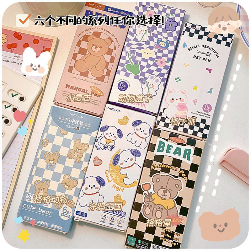 Bút Bi Mực Đen Dạng Nhấn Nhanh Khô Tiện Dụng Cho Học Sinh