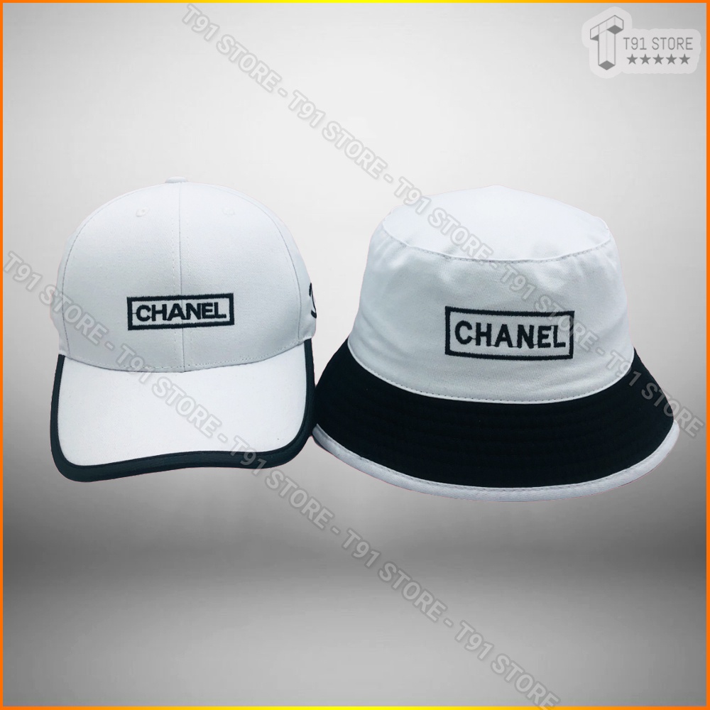 Nón Bucket C.N - Nón vành C.N 2 mặt thêu dễ phối đồ - Mũ vành phong cách Hàn Quốc