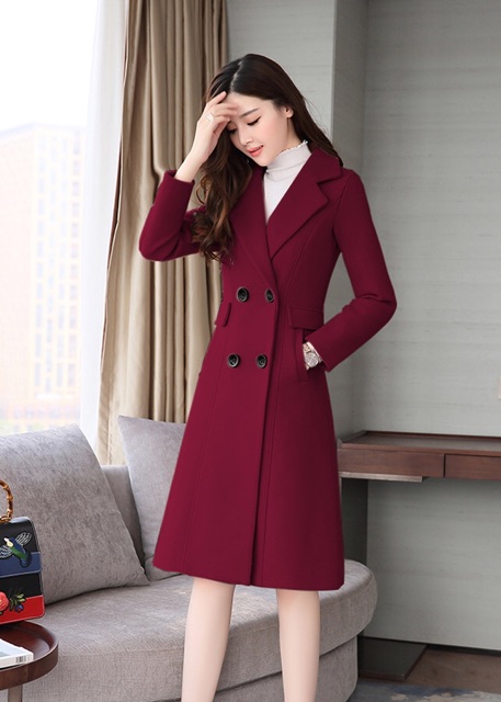 ÁO KHOÁC DẠ DÁNG DÀI CAO CẤP