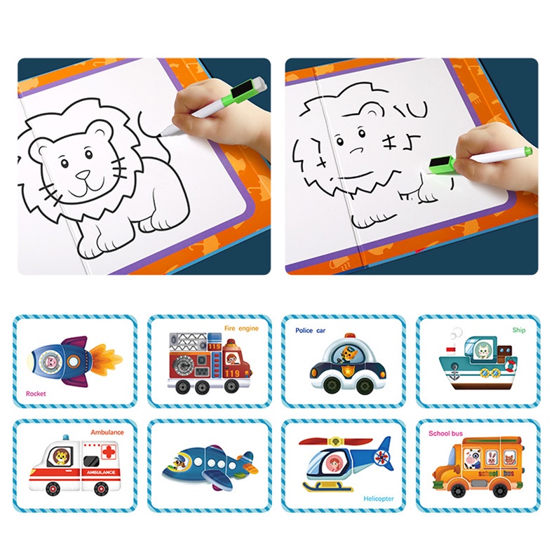 Bộ Ghép Hình Nam Châm Bằng Gỗ Chủ Đề Phương Tiện Giao Thông