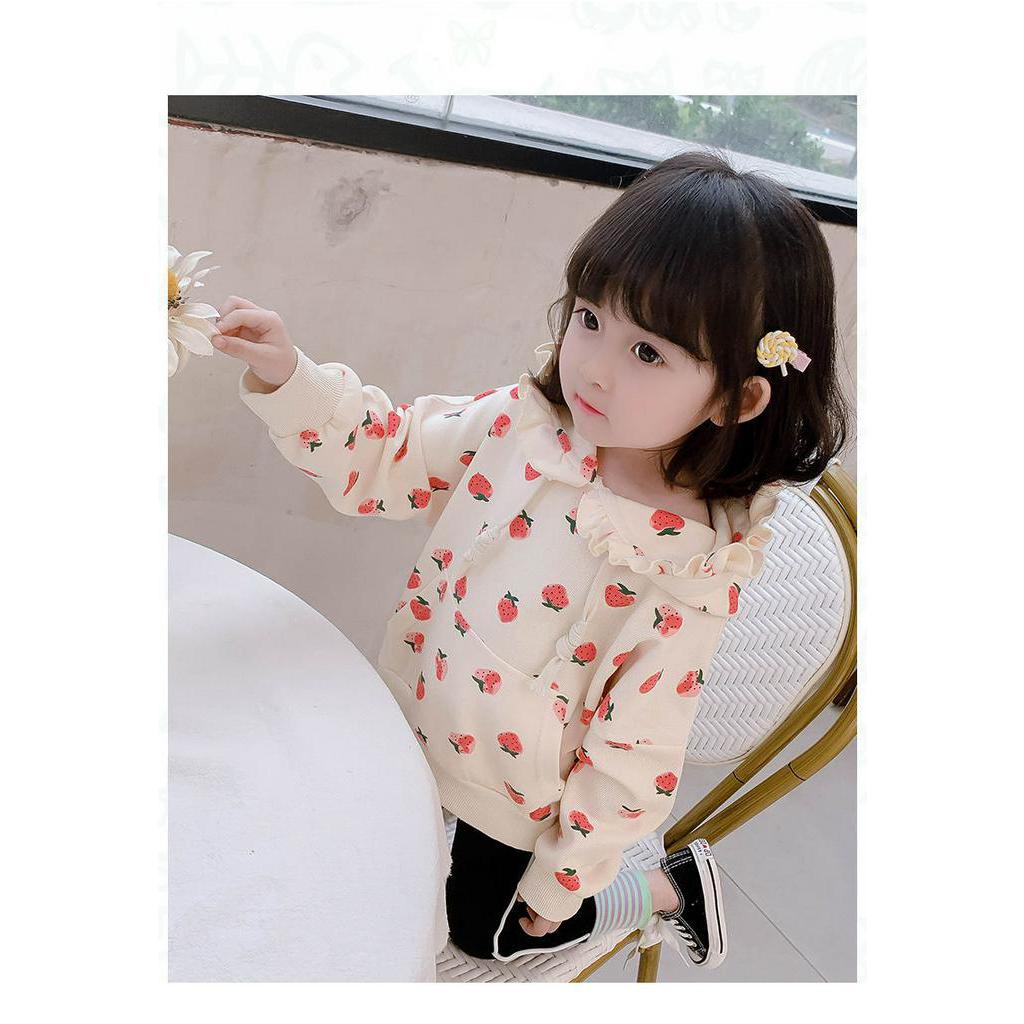 Áo sweater phong cách Hàn Quốc thời trang mùa thu cho bé gái