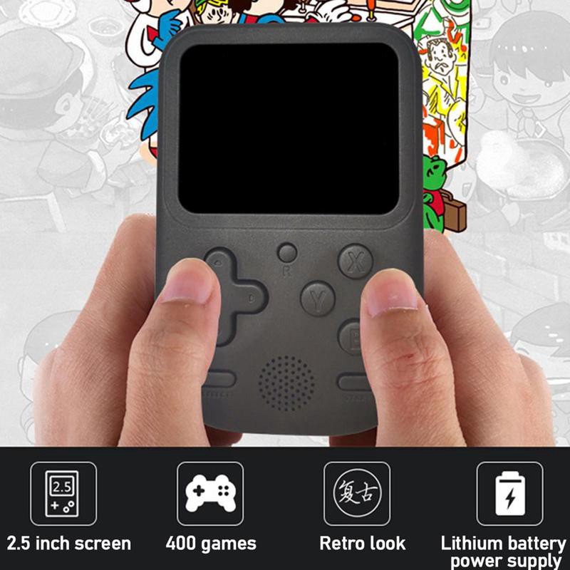 Mini Retro Game Console 8 Bit Handheld Portable Games Game