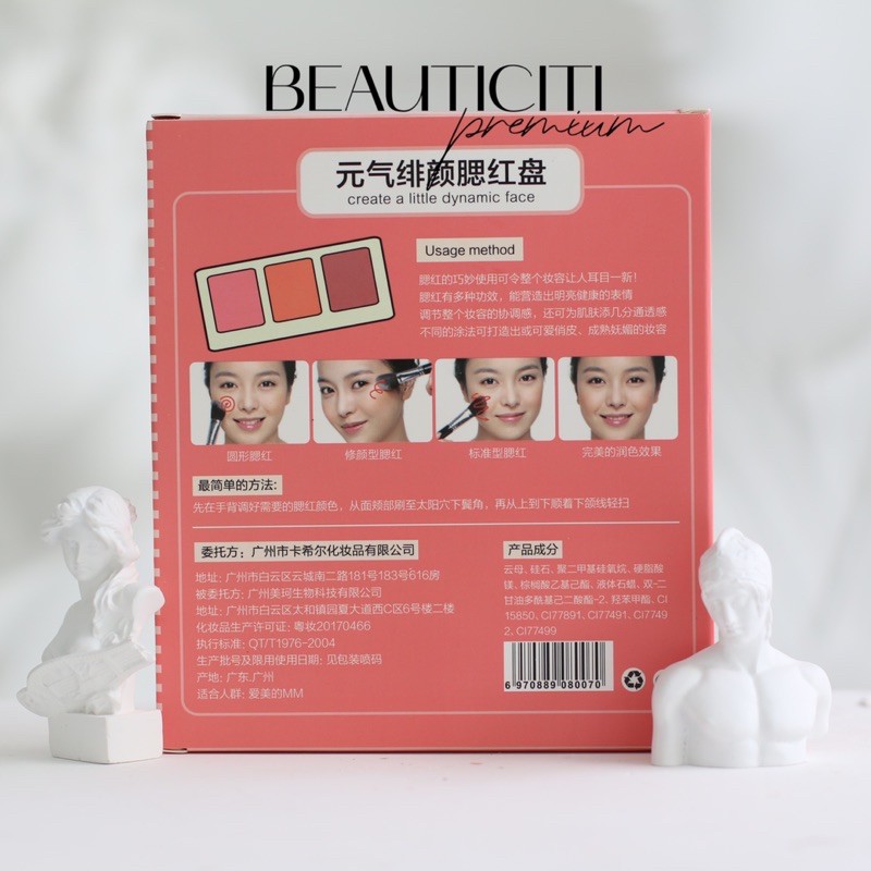 BẢNG PHẤN MÁ HỒNG 3 Ô KAXIER SIÊU XINH ( KÈM CỌ ) | BigBuy360 - bigbuy360.vn