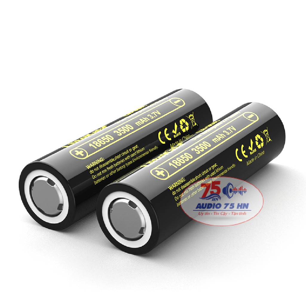 01 viên pin sạc LiitoKala lii-35A Pin lithium 3.7V 18650 dung lượng cao 3500mah cao cấp