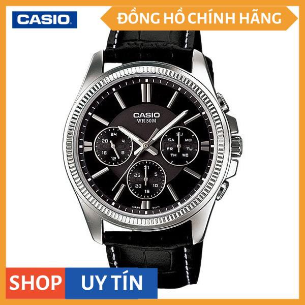 Đồng Hồ Nam Casio Dây Da MTP-1375L-1AVDF Chính Hãng [HÀNG CHÍNH HÃNG]